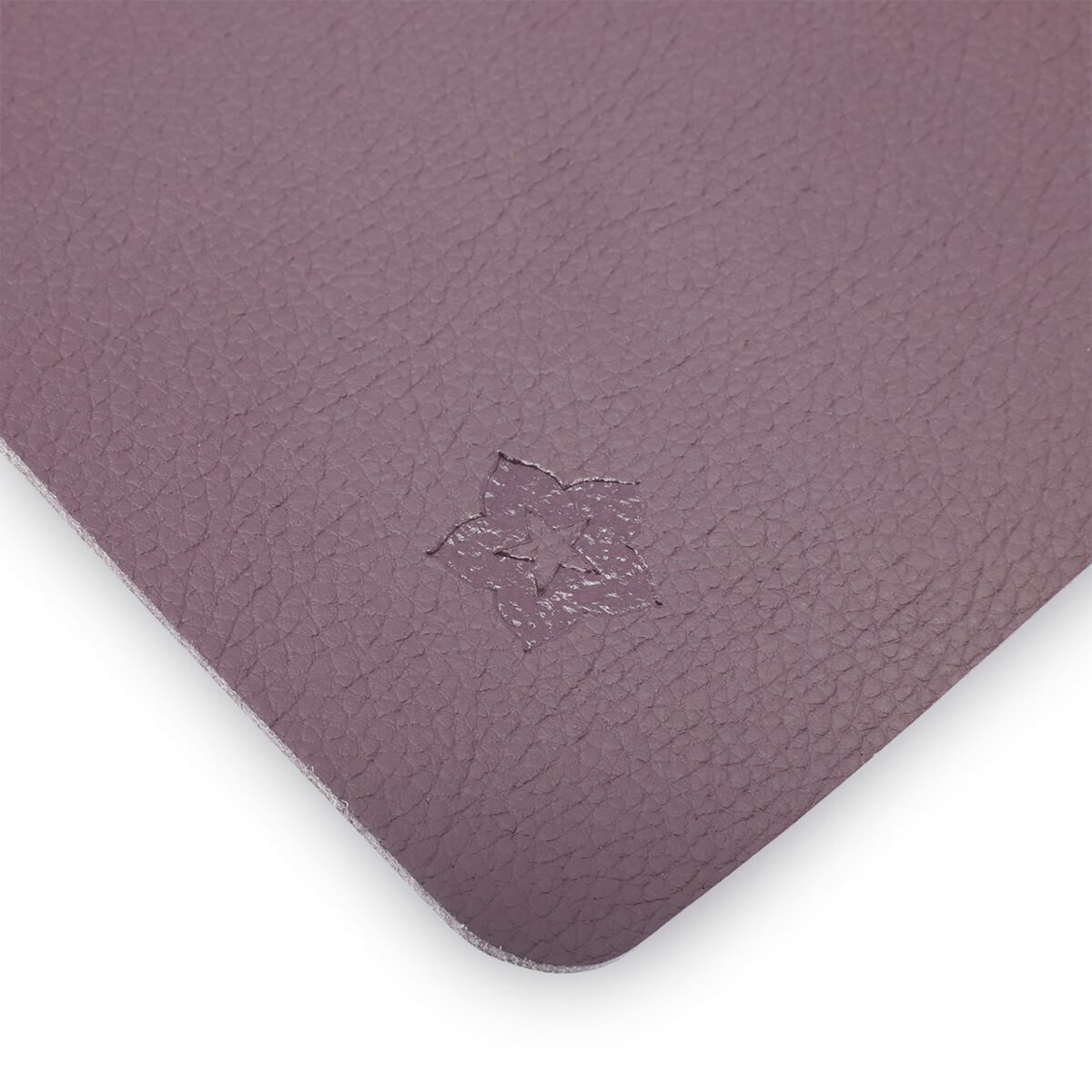 (144 pcs) Set de table simili cuir James - Réutilisable - 33x46cm - Aubergine