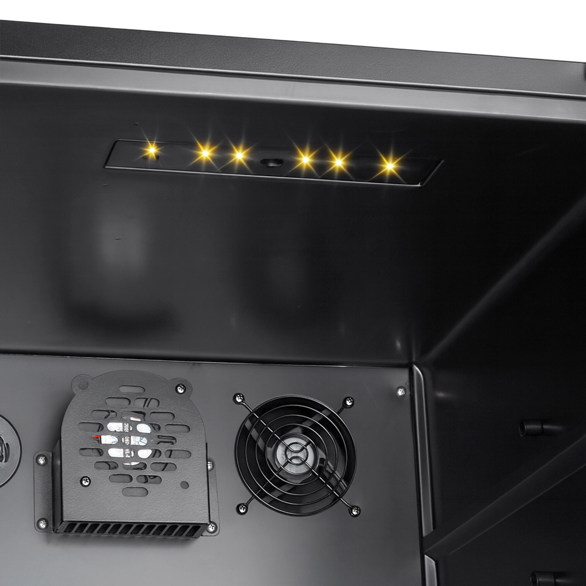 Armoire à Cigares Humidor avec Capteur d'Empreintes Digitales & Application de Contrôle - 113 Litres - pour 850 Cigares - 4 Tiroirs