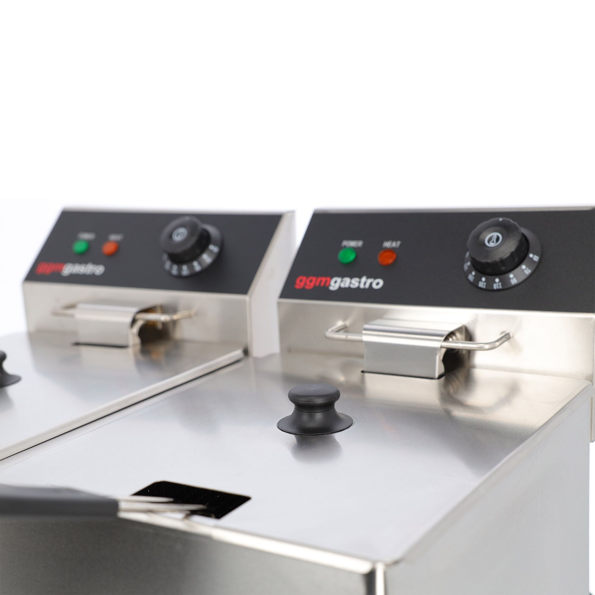 Friteuse Électrique Double - 8 + 8 Litres - 6,5 kW