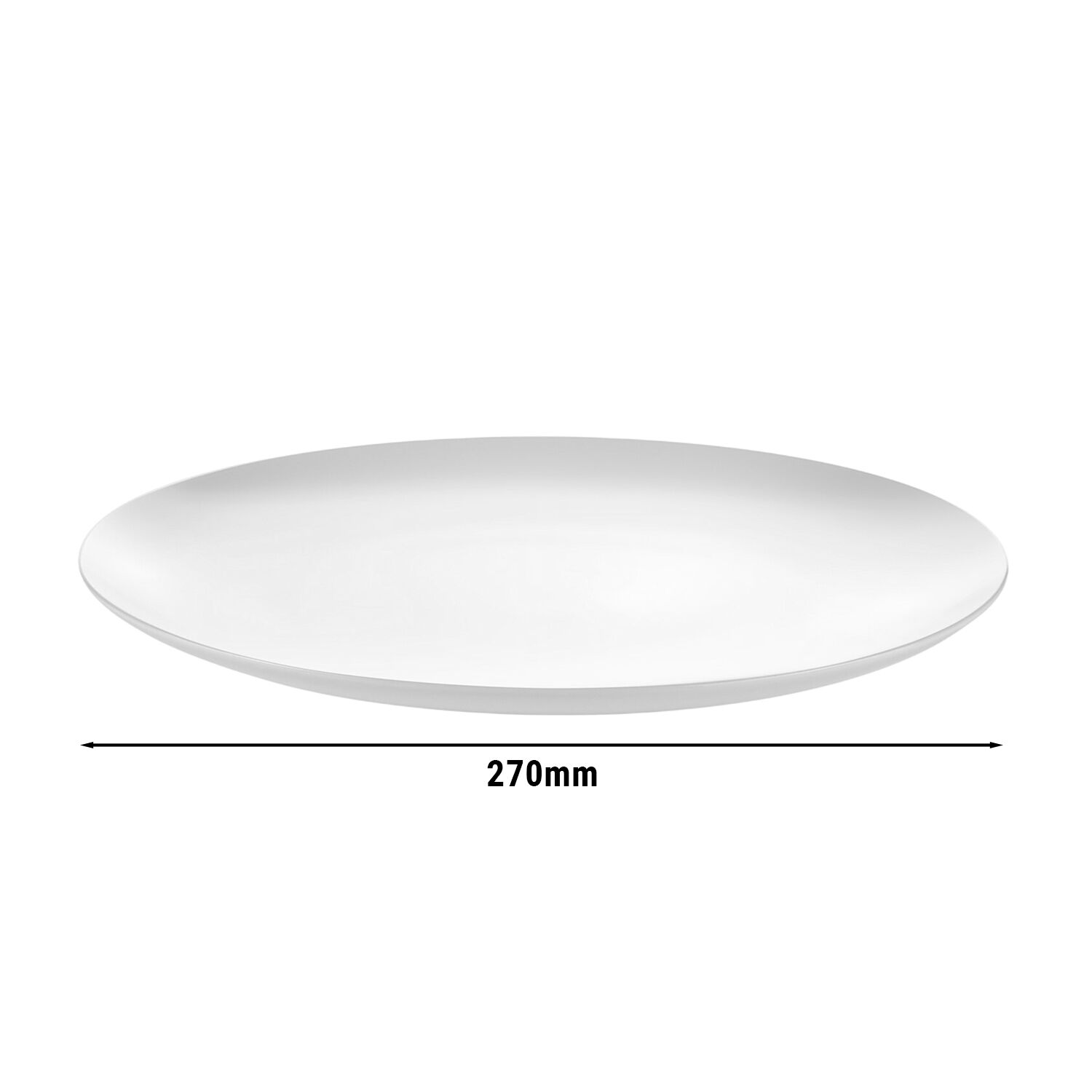 (4 pièces) WMF | AVA – Assiette coupe - plate – Ø 270 mm