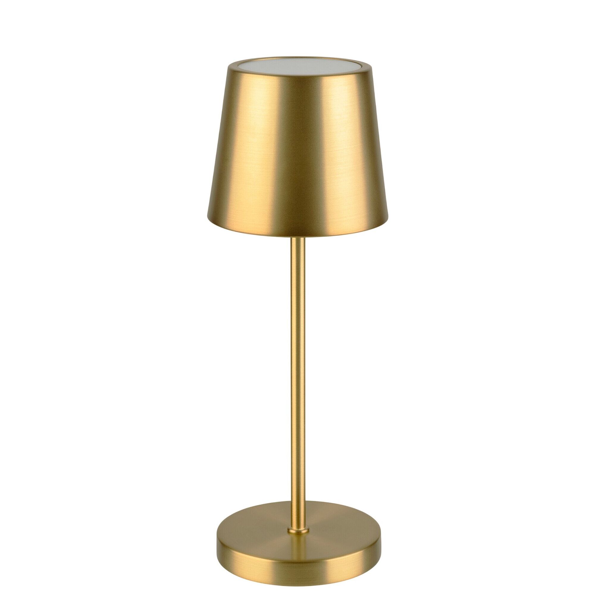 (4 pièces) Lampe de table – MERLE MINI – dimmable en 3 niveaux – Ø 90 mm – Or