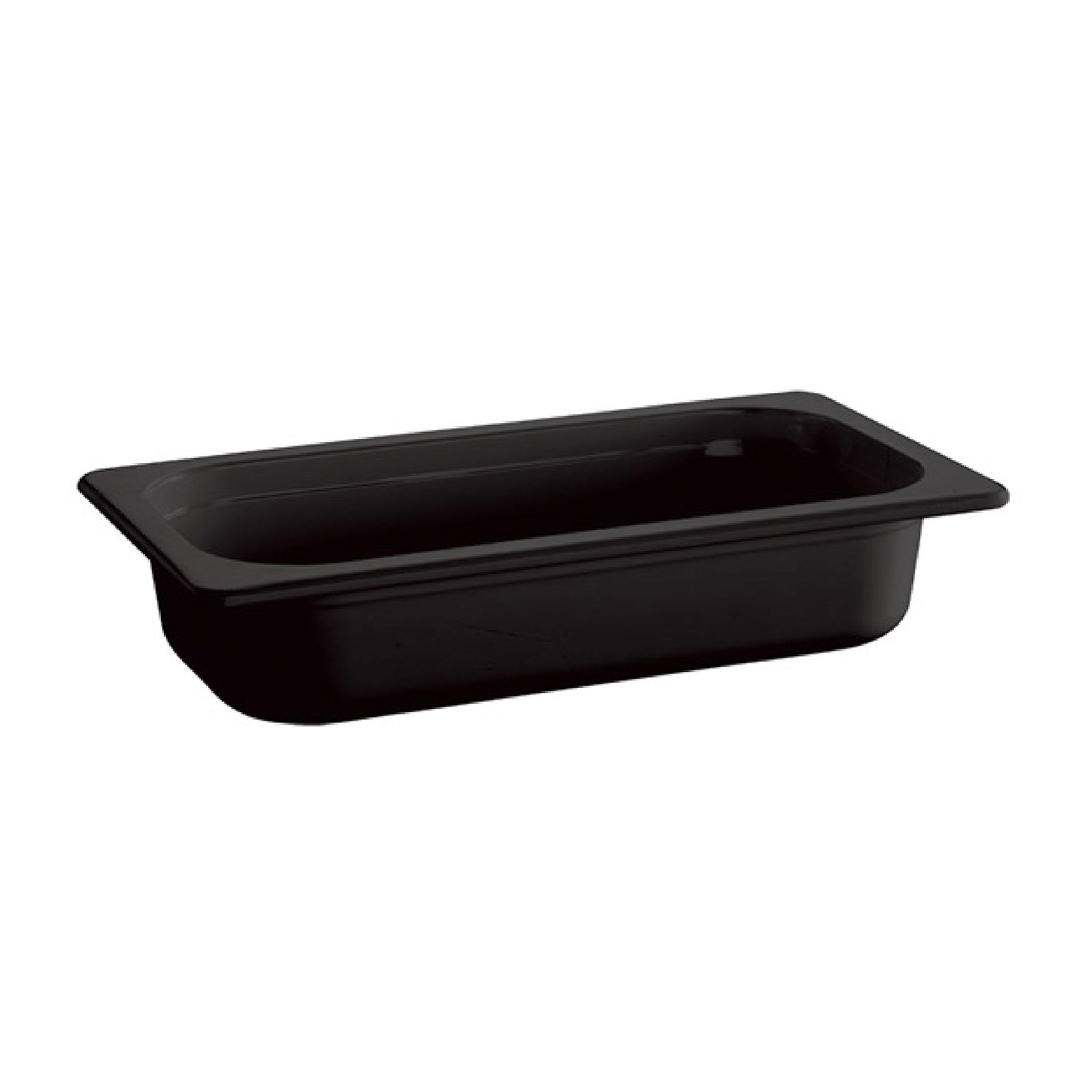 (6 pièces) Bac en mélamine GN 1/3 - ECOLINE - 2,7 litres - Hauteur : 100 mm