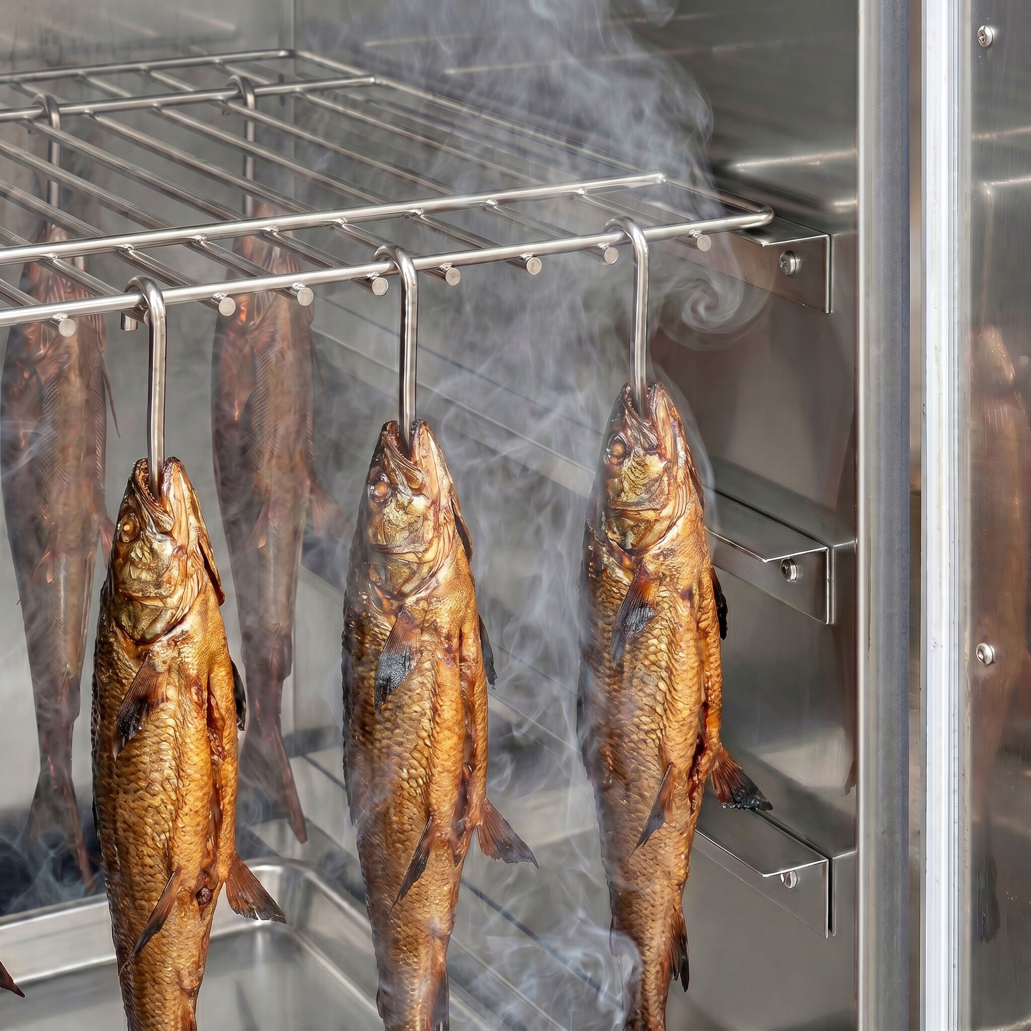 (20 Stück) - Fleischhaken für Fleischreifeschrank - Länge: 130m - Dicke: 3mm