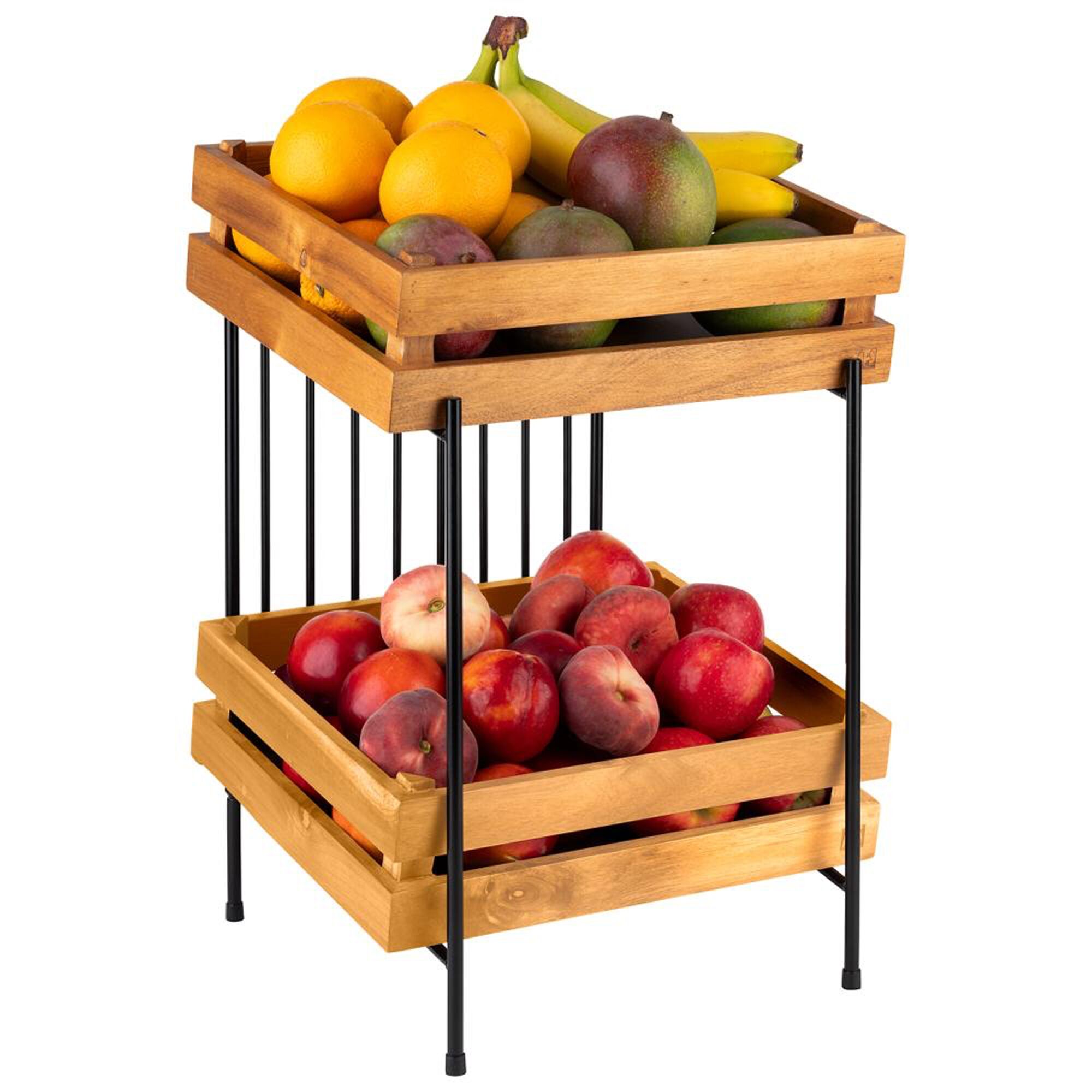 Support buffet - SUPERBOXEN - Support en métal - Noir - Hauteur:480mm - compatible avec GN 1/2