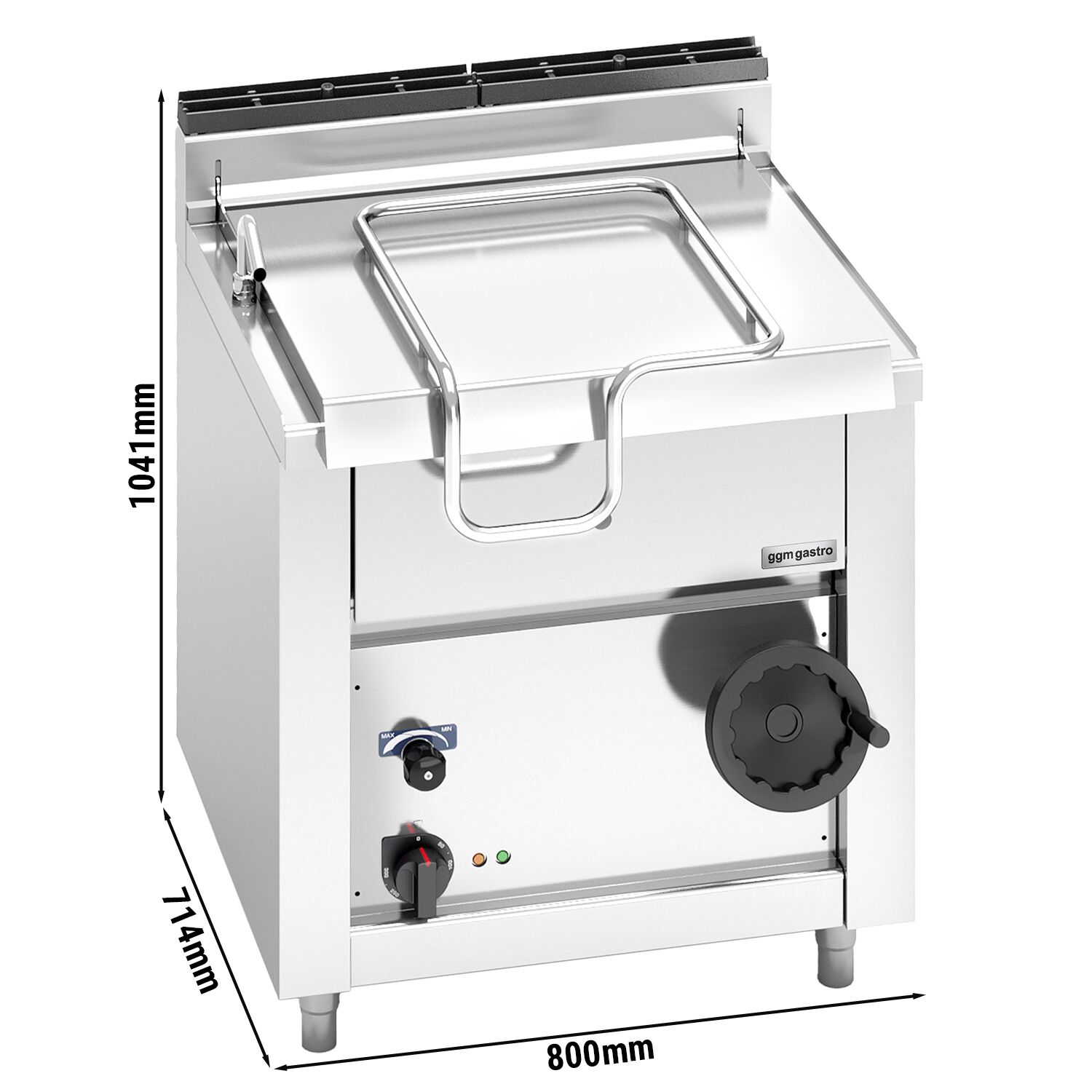Poêle basculante électrique - 60 litres - 9 kW