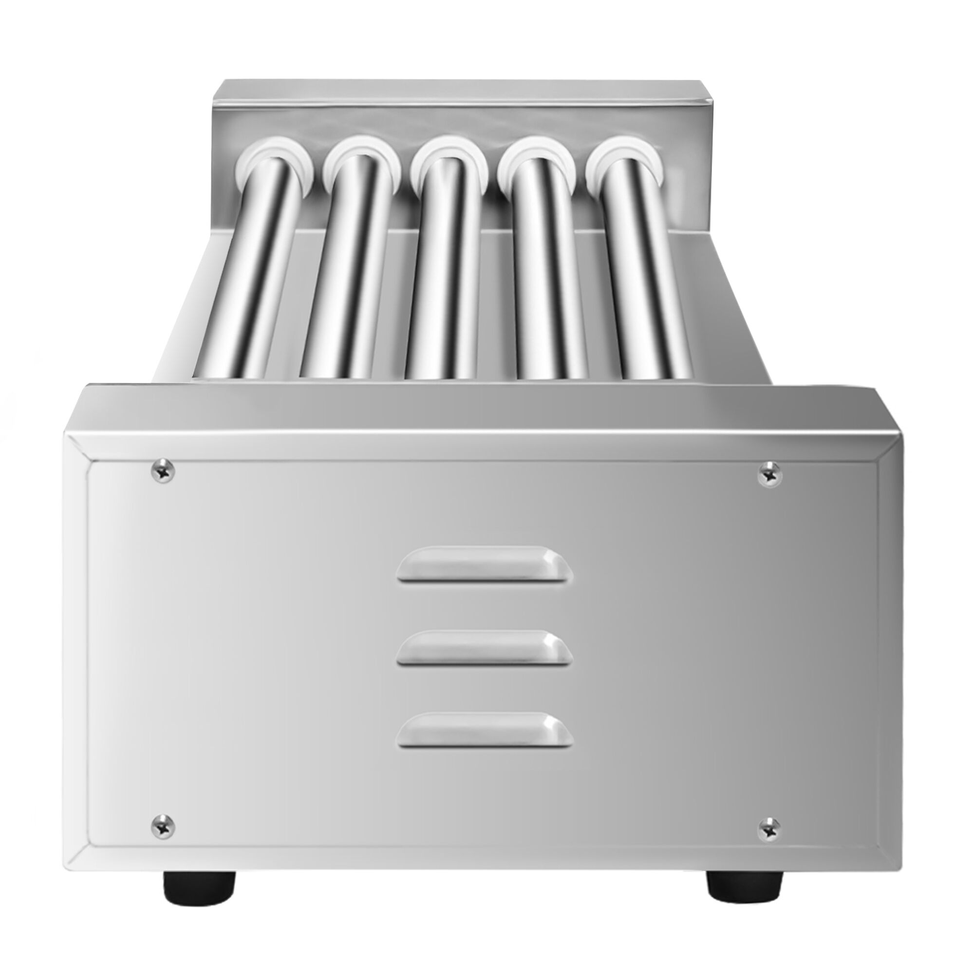 Grill do hot dogów - 5 rolek & z 1 strefą grzewczą
