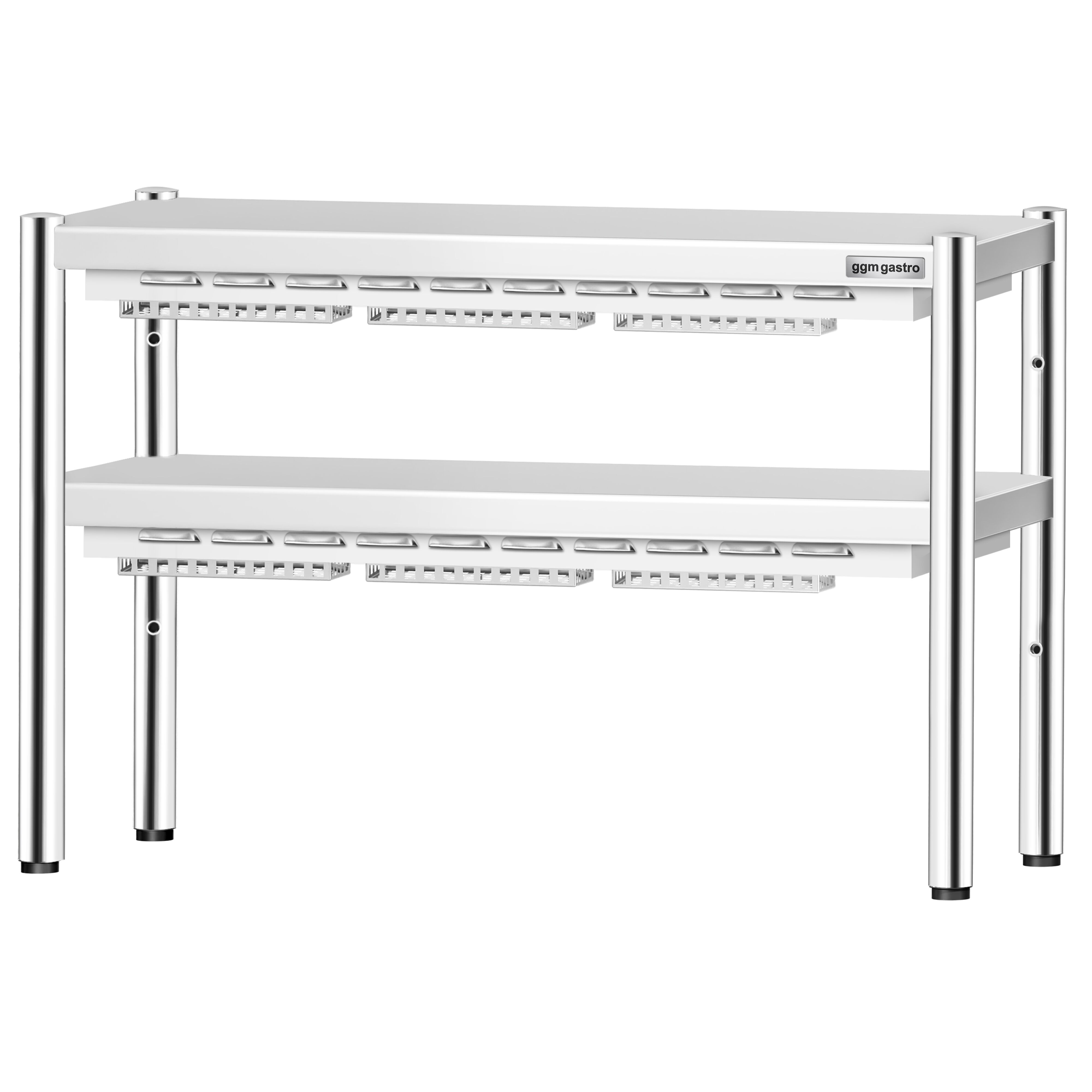 Pont chauffant PREMIUM infrarouge - 1200x370mm - 1,05kW - 2 étages chauffants - réglable en hauteur