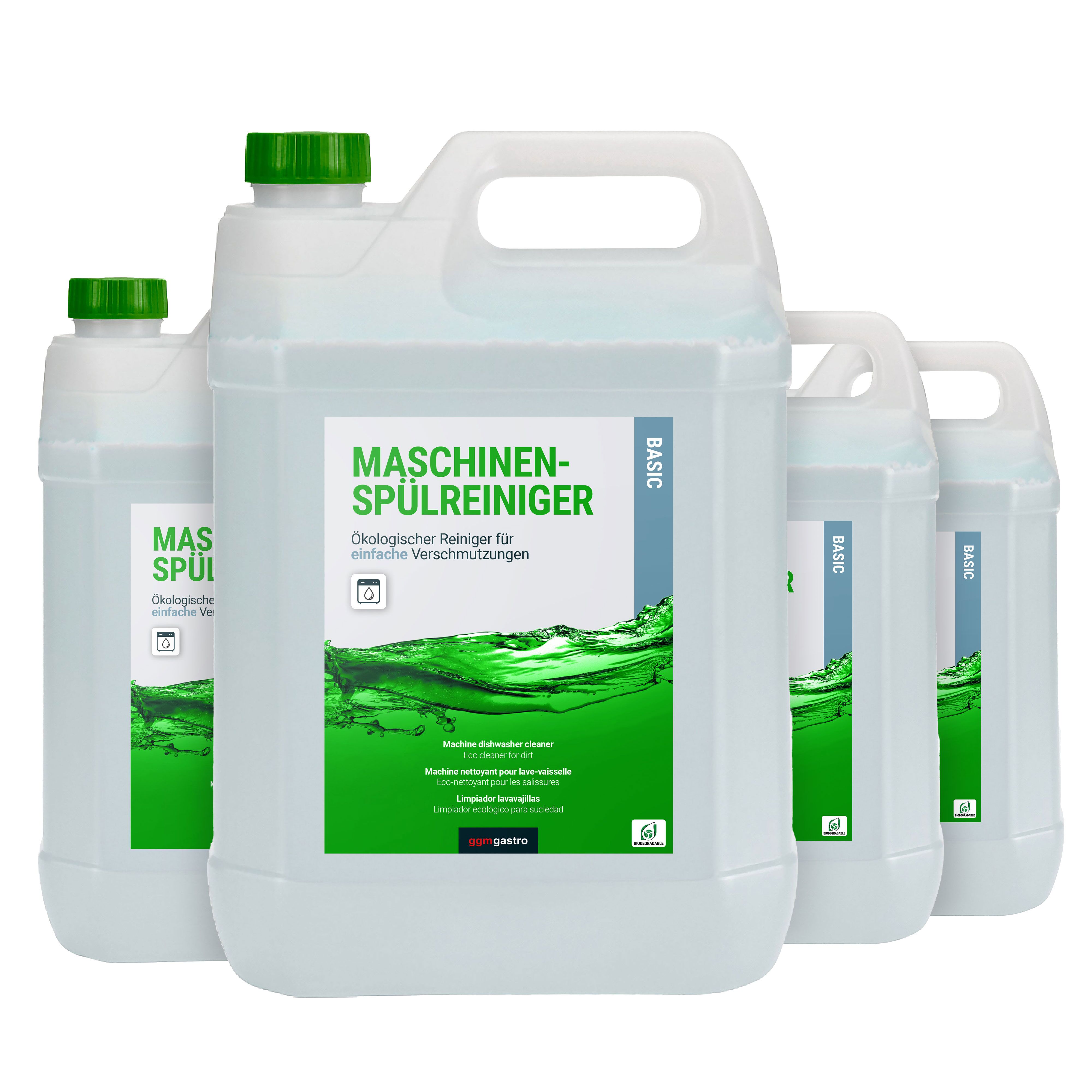 (4 pcs) Détergent lave‑vaisselle professionnel - à 4x10L - Écologique & sans chlore
