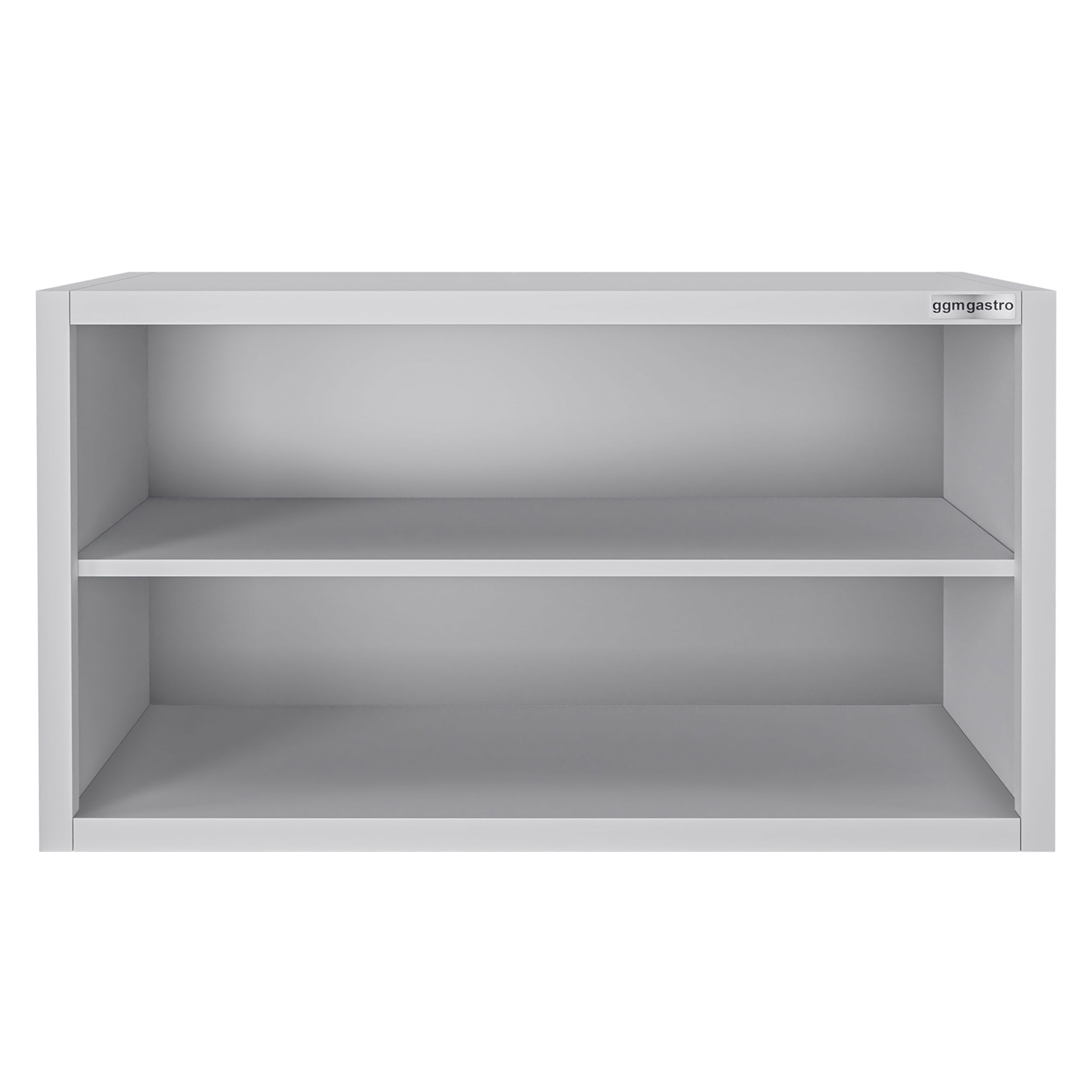 Armoire murale en acier inoxydable ECO - 1000x400mm - sans portes (ouvert) - 650mm de haut