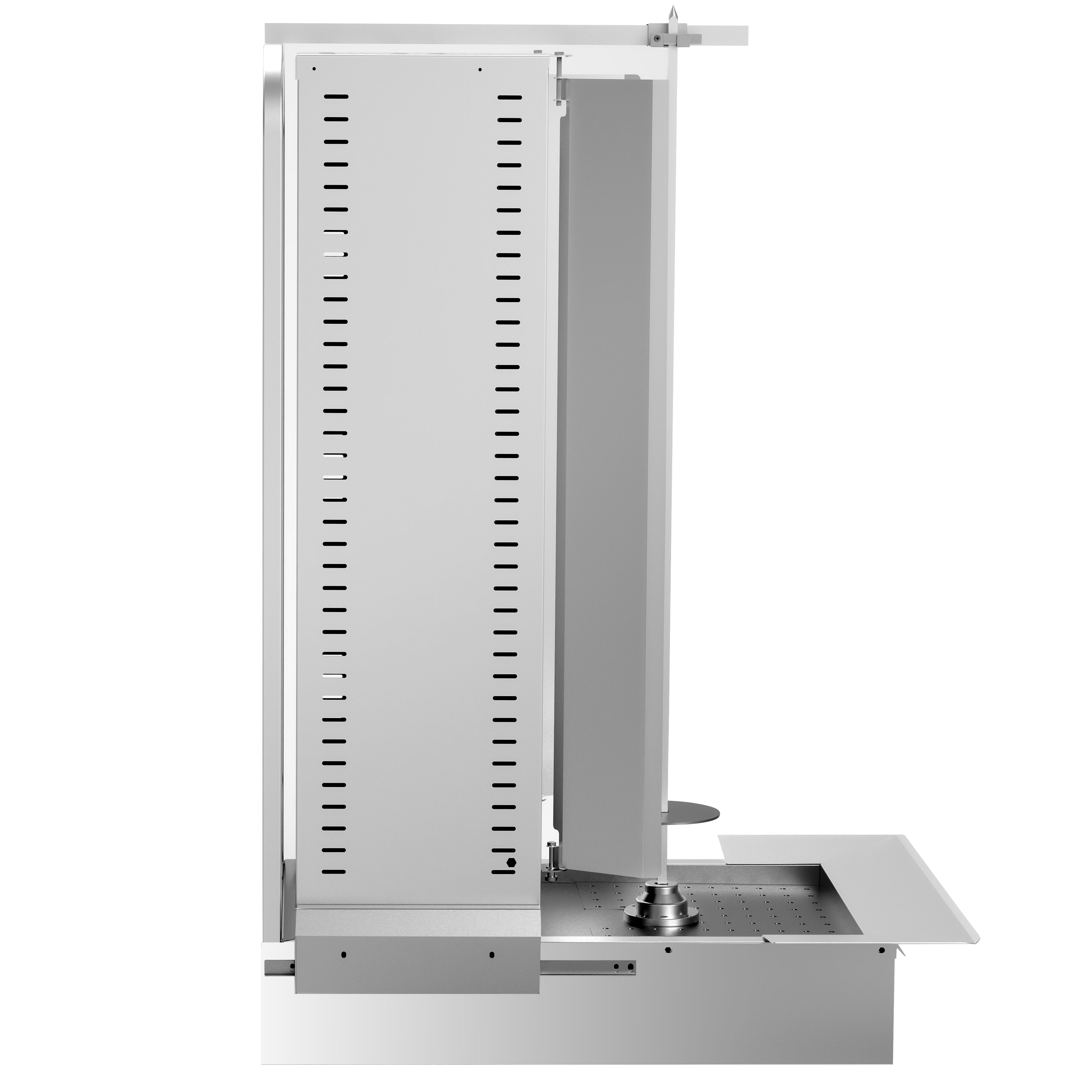 Gas Doner Kebab Grill (Shawarma/Gyros) - 4 Burner - 20kW - incl. 2 splash guards