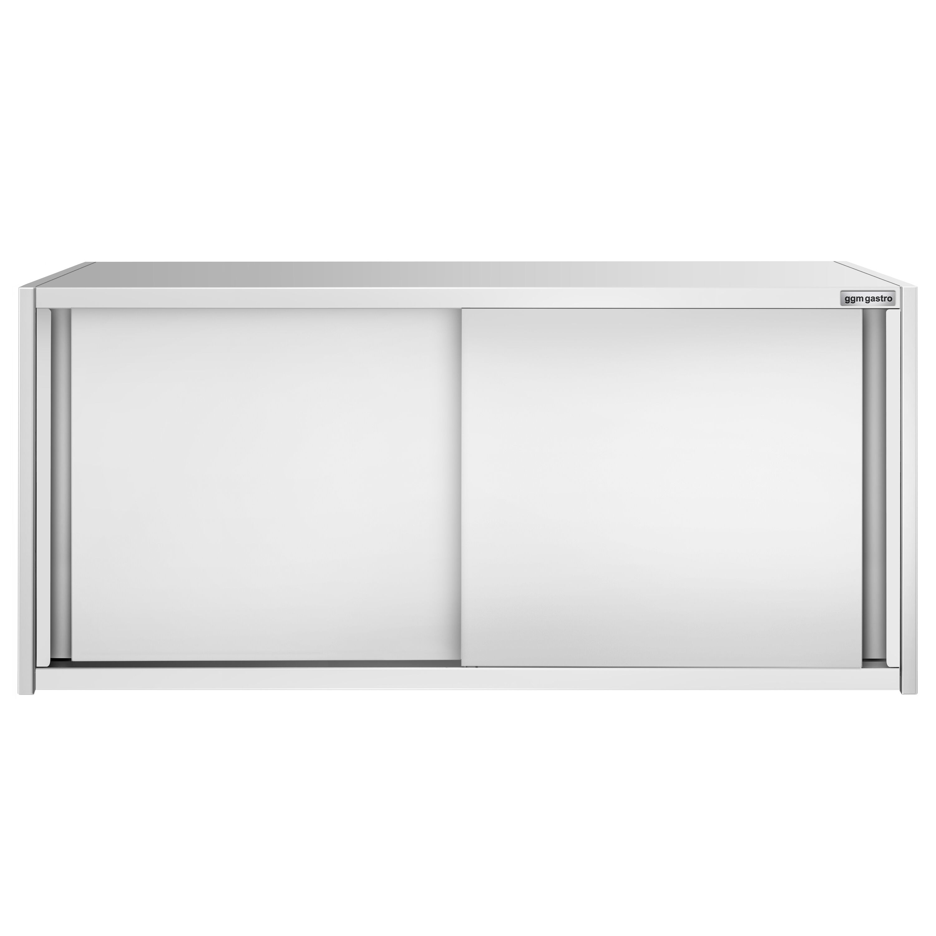 Armoire murale en acier inoxydable PREMIUM - 1600x400mm - avec portes coulissantes - 650mm de haut