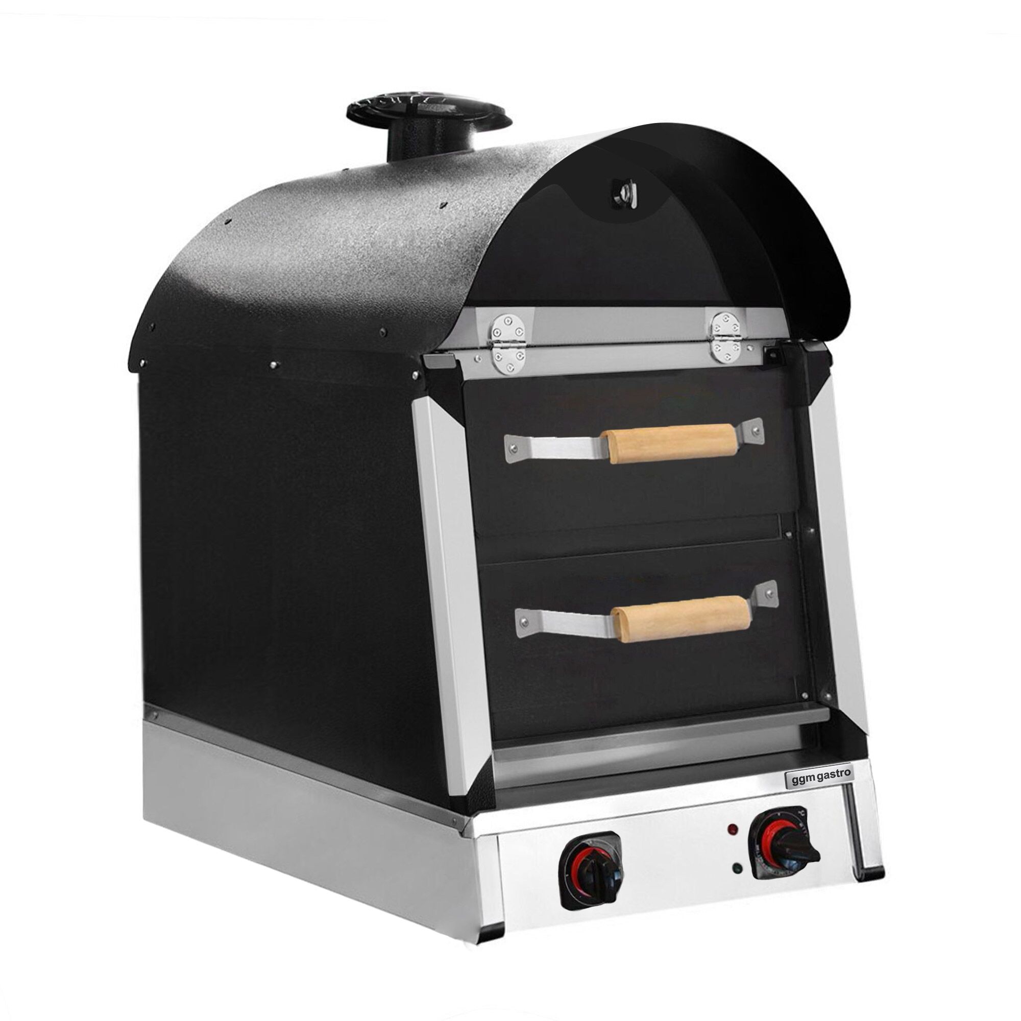 Commercial Electric Jacket Potato Oven - Manual Controls - 3kW - 230V - 530x1010x740mm - with 2 drawers