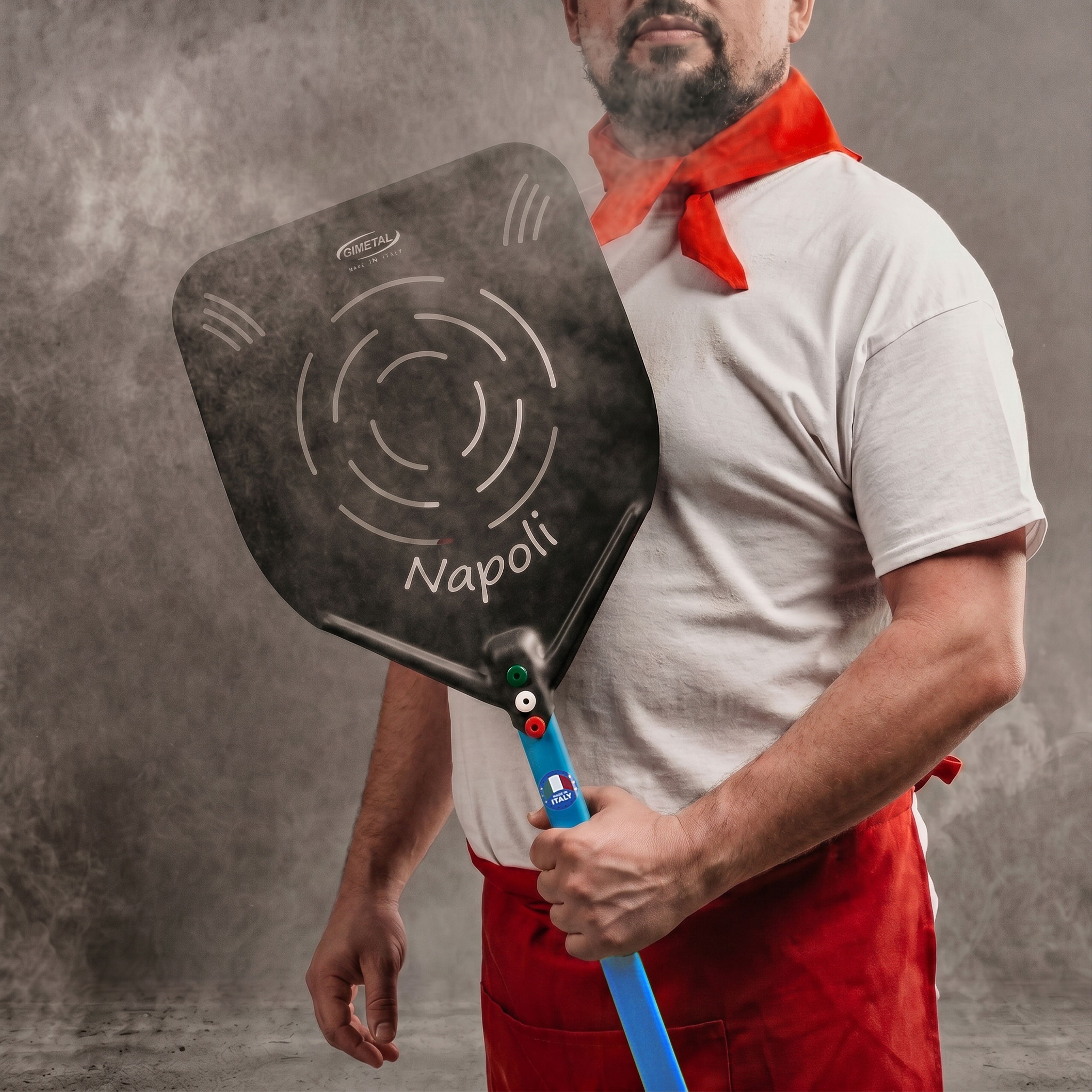 Pizza Peel - Napoli - Aluminium - 330x330mm
