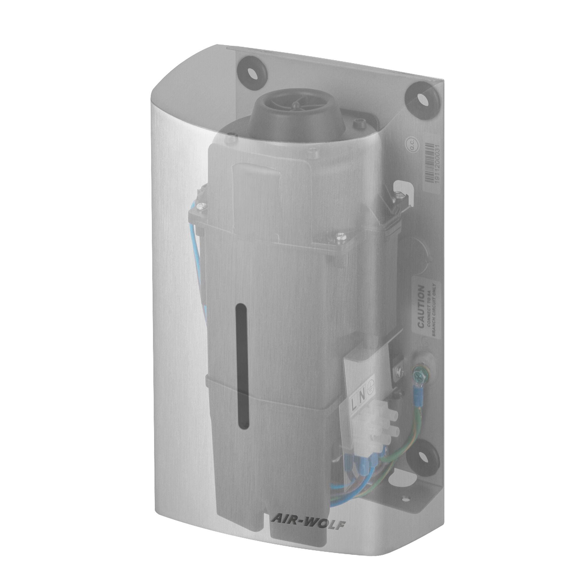 AIR-WOLF | Sèche-mains avec capteur infrarouge - inox