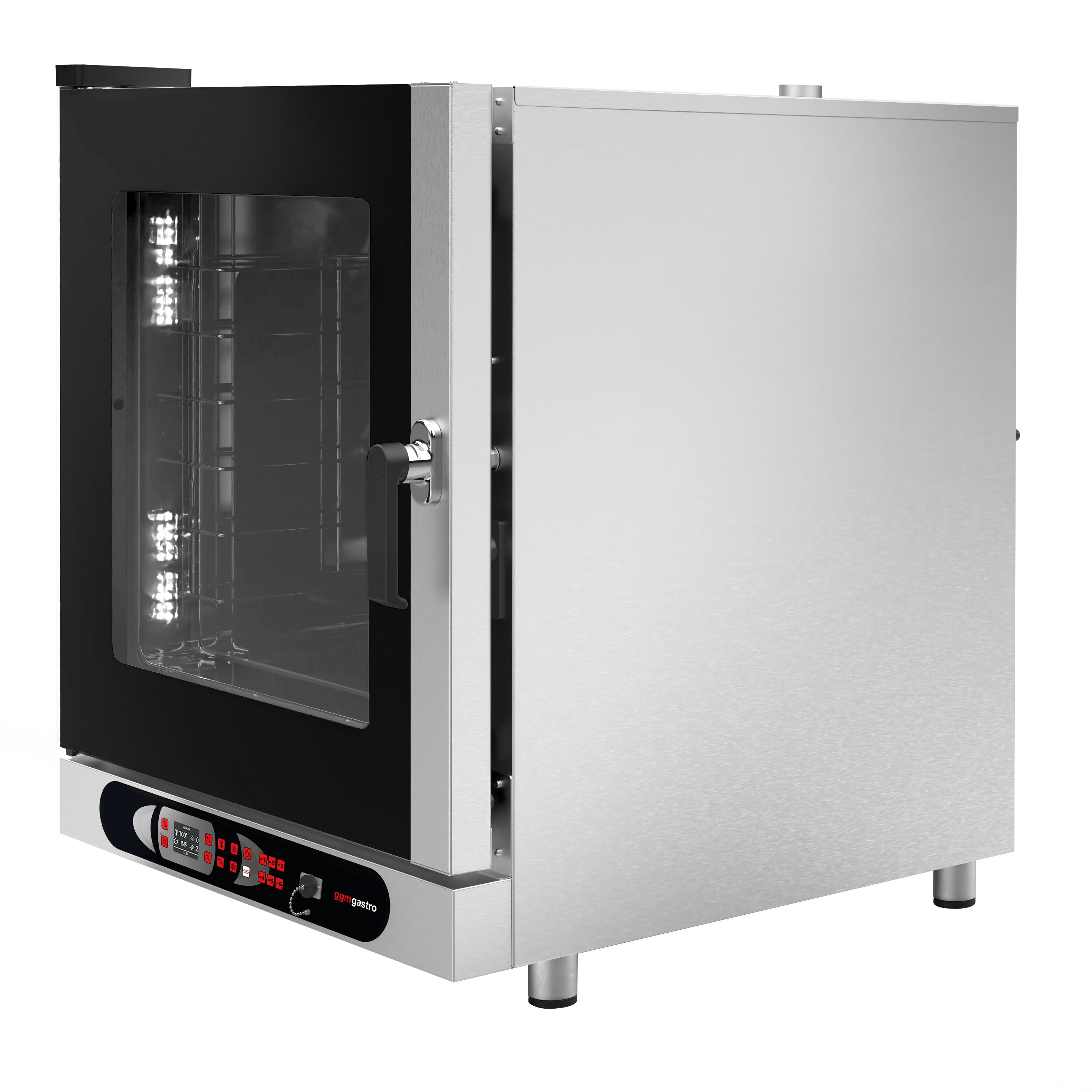 Four mixte - numérique - 6 x GN 1/1 ou 6 x EN 600 x 400 - avec système de lavage inclus