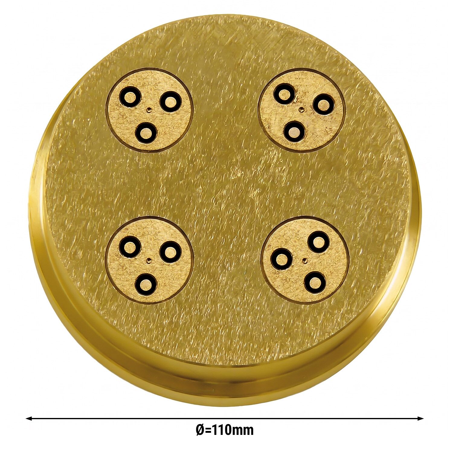 Nudelformscheibe - Makkaroni Lisci 25mm passend für NMSM20 - Ø 110mm