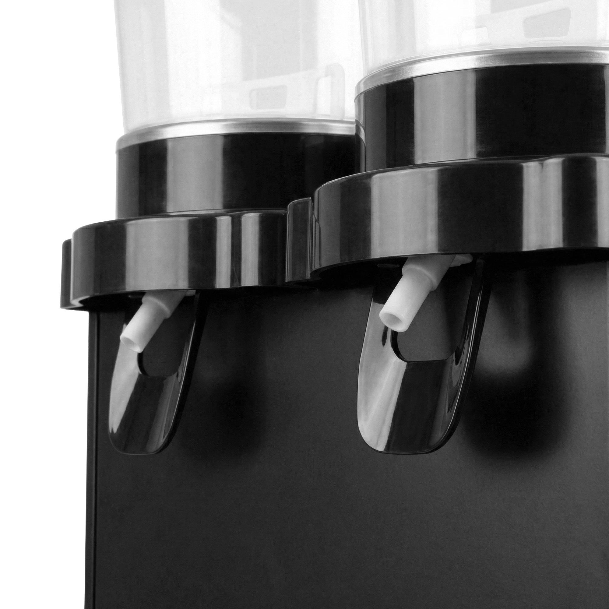 Distributeur d’Ayran / de Jus - 2x 10 Litres - 500 Watt - Noir