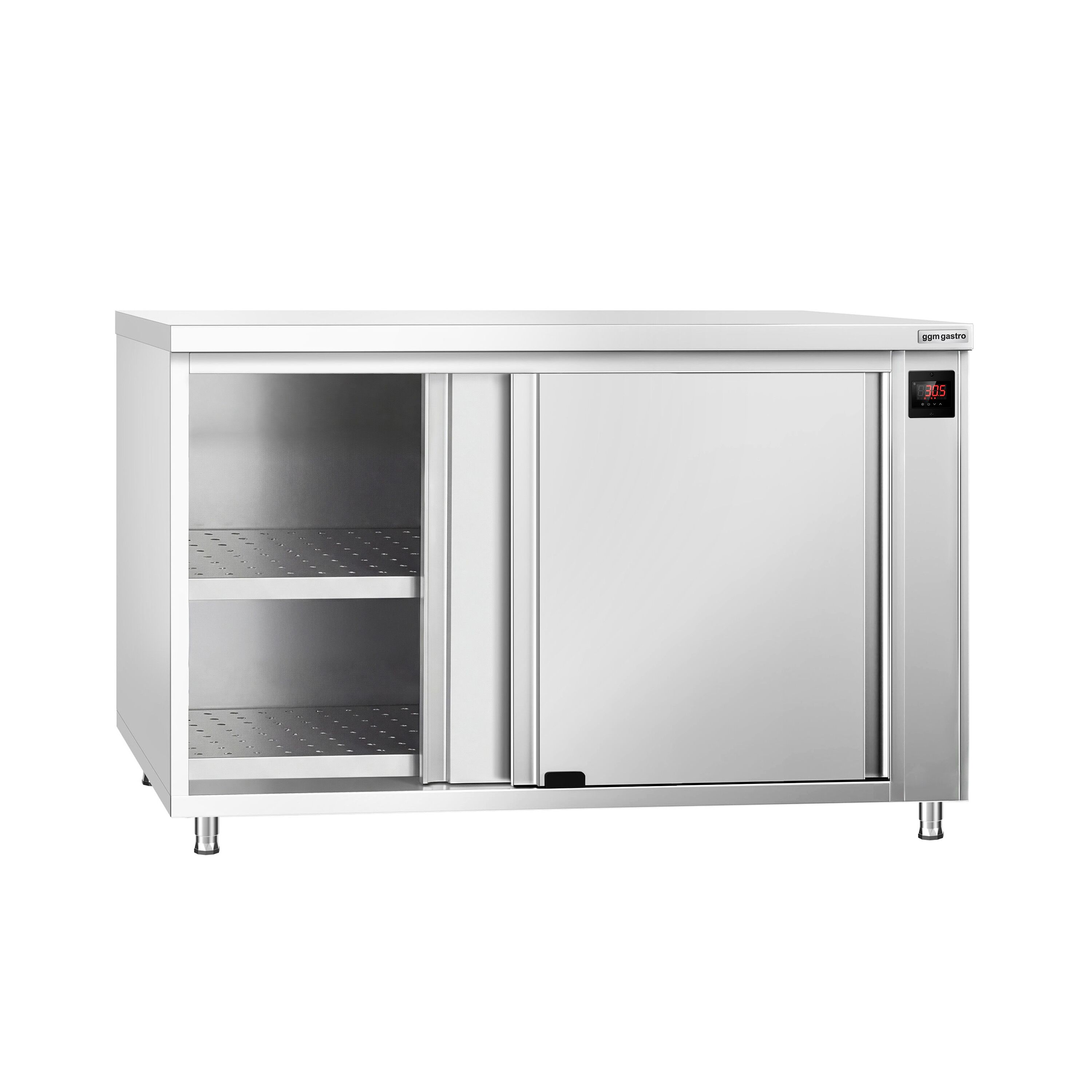 Armoire chauffante professionnelle - 1.5kW - 1 étagères - 1200x600x870mm