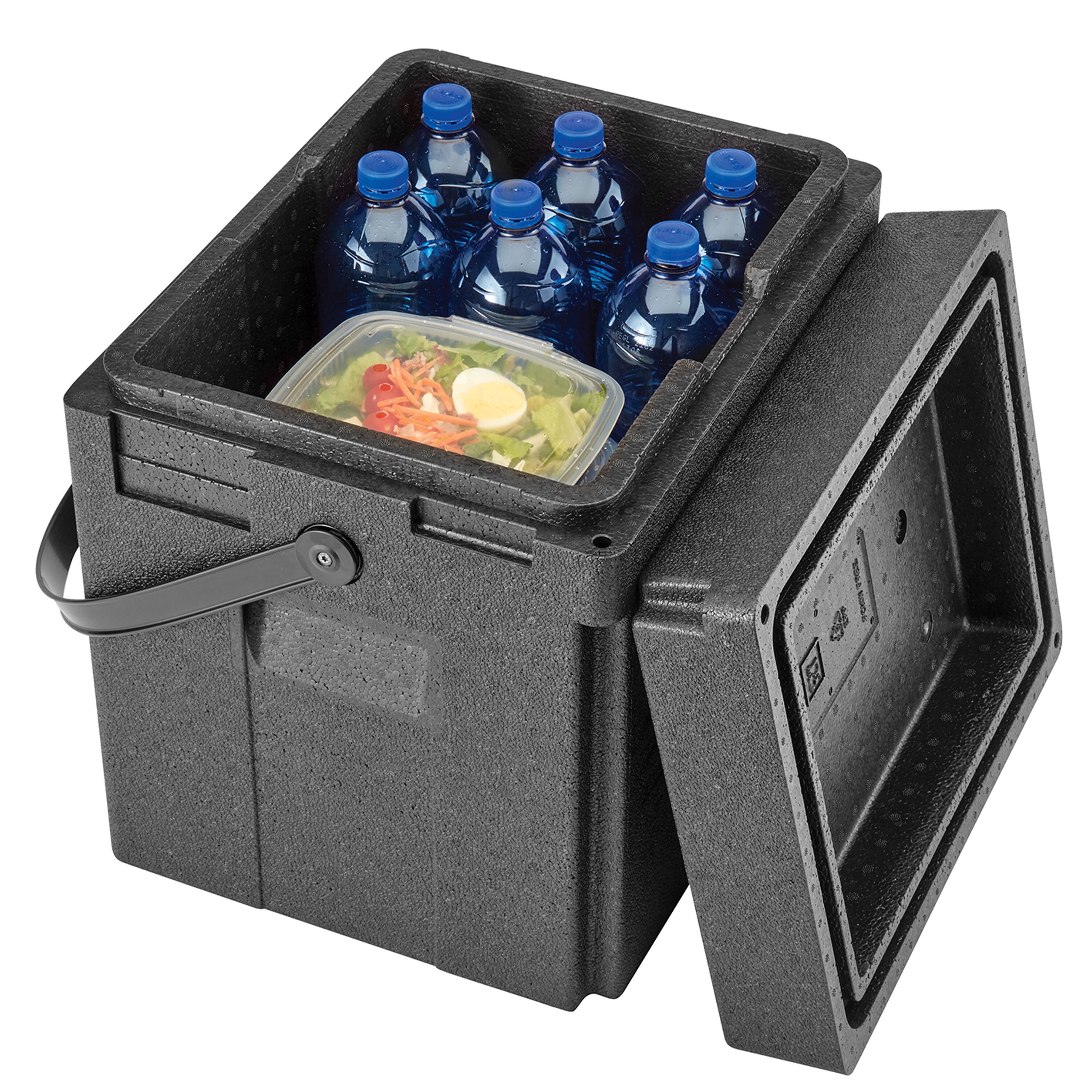 CAMBRO | Cam GoBox® Beverage Carrier – 420×335×420 mm – Black strap