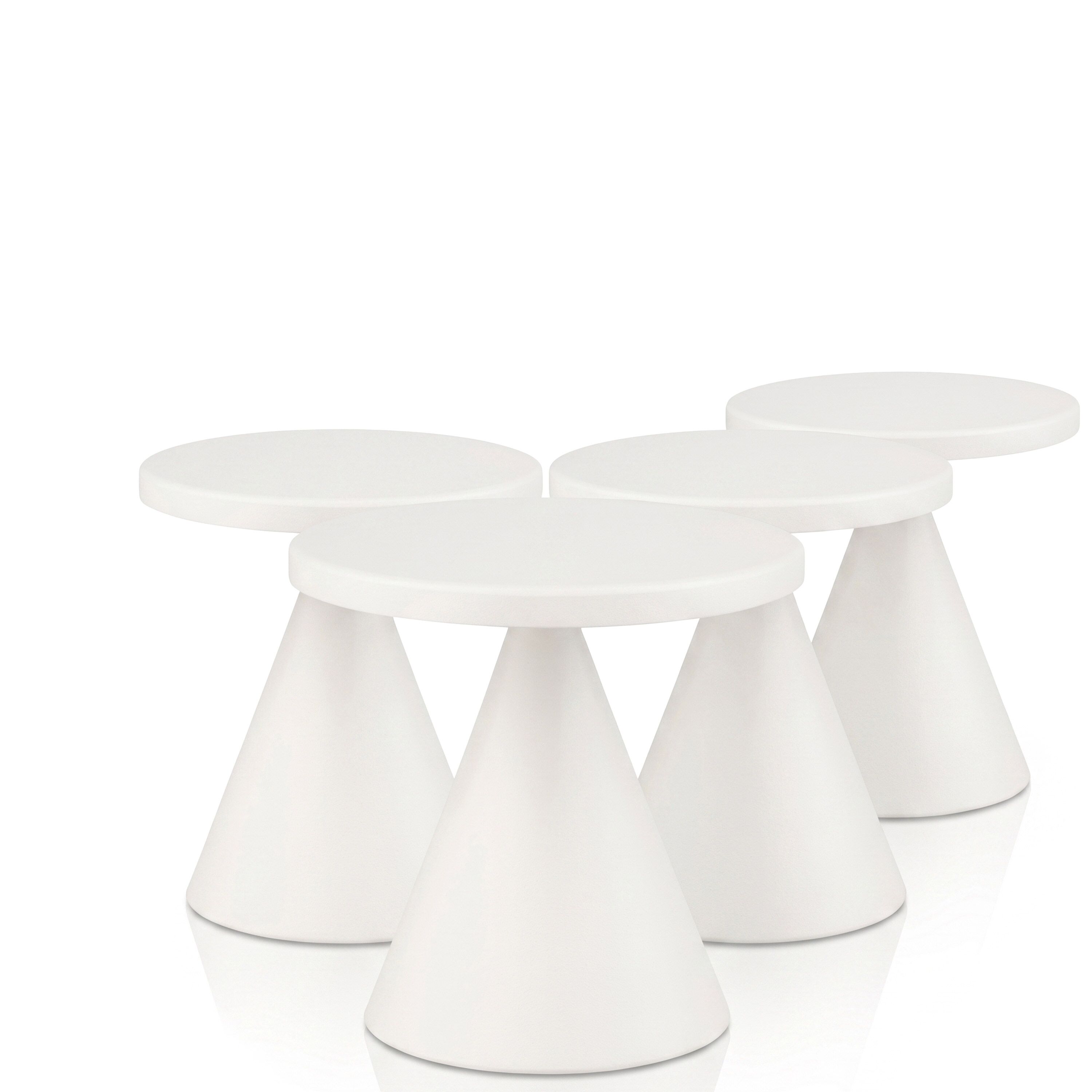 (4 pièces) Lampe de table – CONE MINI – Ø 130 mm – Whisper White