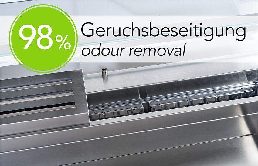 Station de cuisson mobile - 1600 x 850 mm - Hauteur : 1170 mm - incl. cuiseur à pâtes, cuisinière électrique & bain-marie