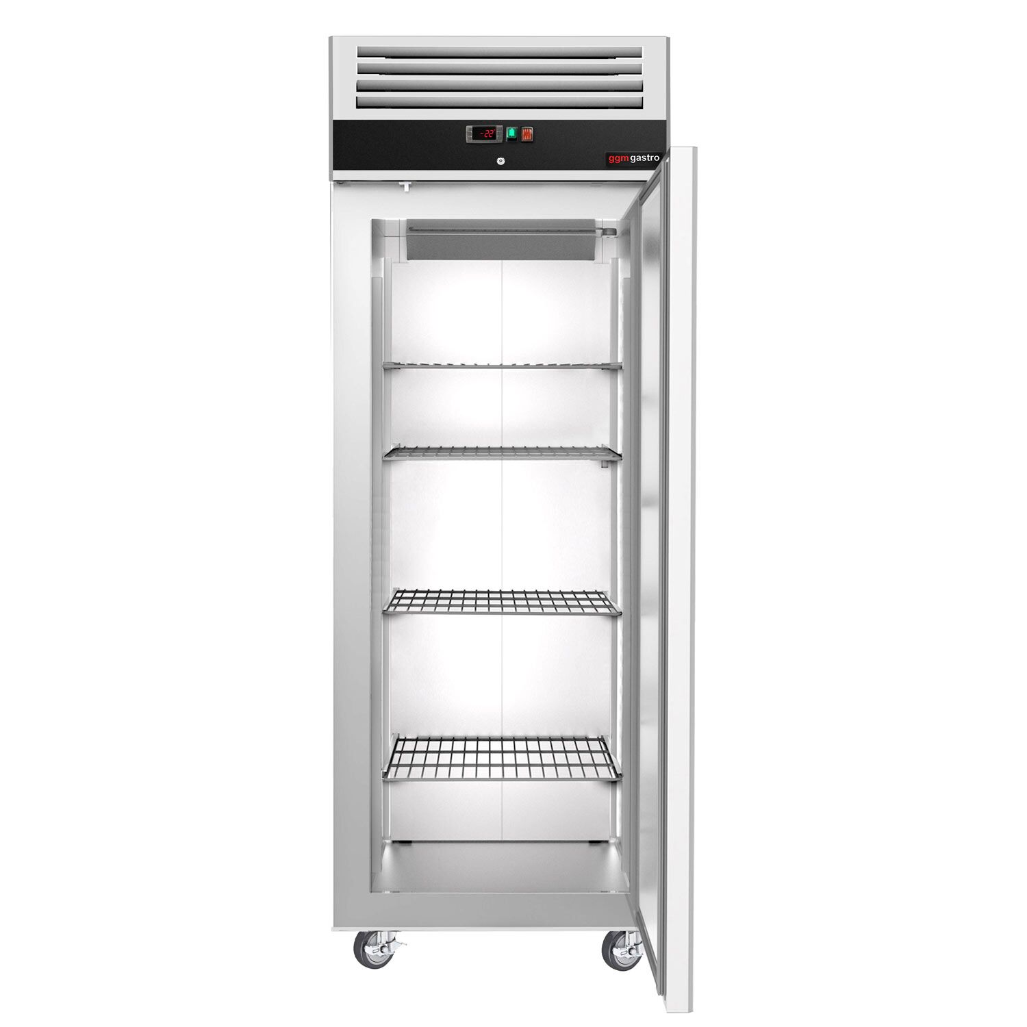 Armoire réfrigérée négative en acier inoxydable inox ECO – GN 2/1 – 700 litres – avec 1 porte