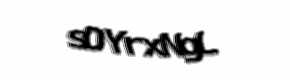 Security check image, please type the characters shown