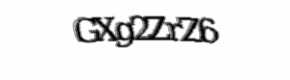 Security check image, please type the characters shown