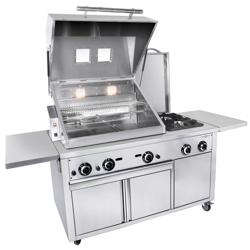 Gasbarbecue - Grillstation - 22,5kW - 2 branders - Roestvrij staal