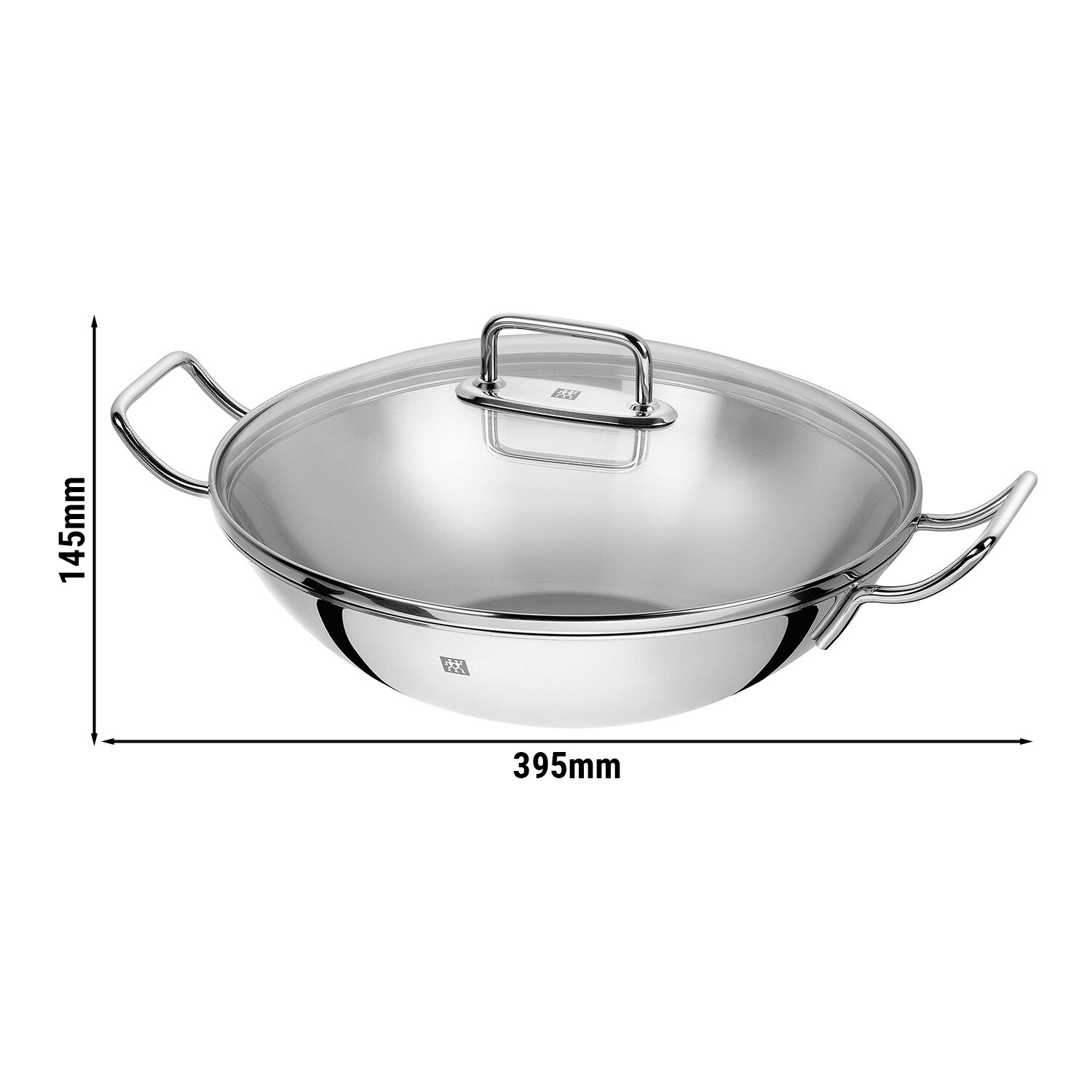 ZWILLING | PLUS - Wok - Ø 320mm - 2 poignées    