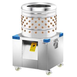 (142 doigts) Plumeuse à volaille professionnelle - électrique - Tambour Ø 55,0cm