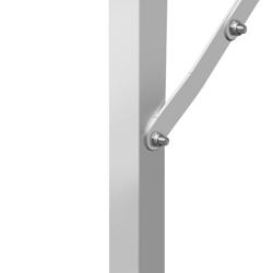 RVS werktafel - inklapbaar - 1200x700mm