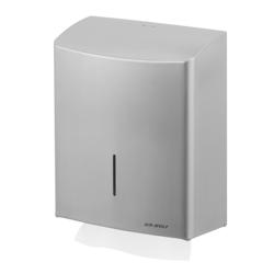 AIR-WOLF | Distributeur de serviettes en papier - pour 600 serviettes - inox