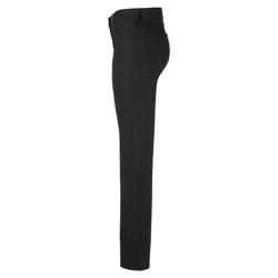 KARLOWSKY | Women's Chef Trousers Tina – Black - Size 46 - Stretch - Zip Fly & Belt Loops