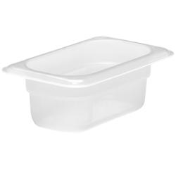 (6 τεμάχια) CAMBRO | CAMWEAR® - Δοχείο GN από πολυπροπυλένιο 1/9 - Γαλακτώδες - Βάθος 65 mm