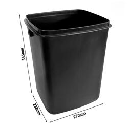 Plastic bak voor afvalbak