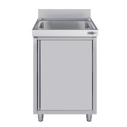 Lavello armadiato ECO - 600x600mm - con 1 vasca 