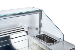 Stație mobilă de gătit - incl. fierbător pentru paste, masina de gatit electrica si bain-marie
