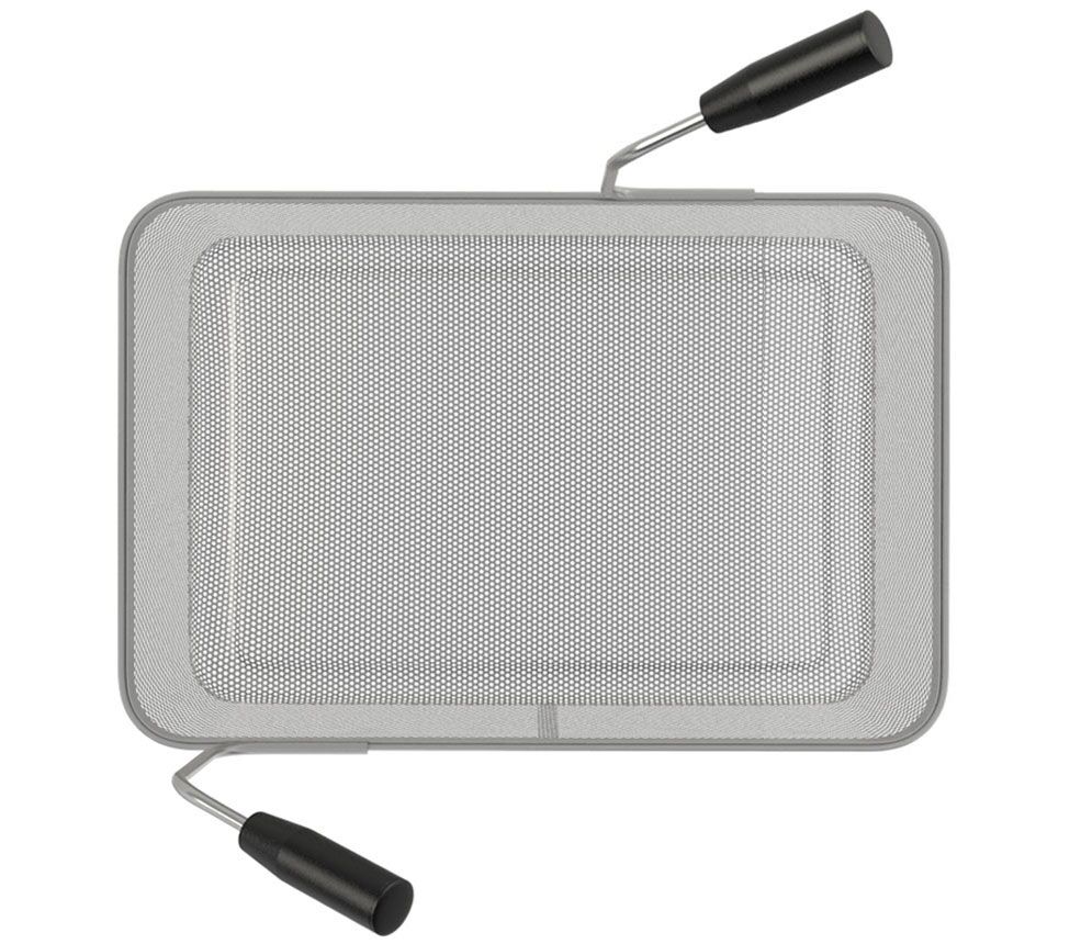Panier à pâtes - 290x330x200mm - Inox - GN 1/1 - compatible avec Cuiseur à pâtes ENB663P, ENB669P, ENB479P, GNB479E, GNB879E - 2 poignées
