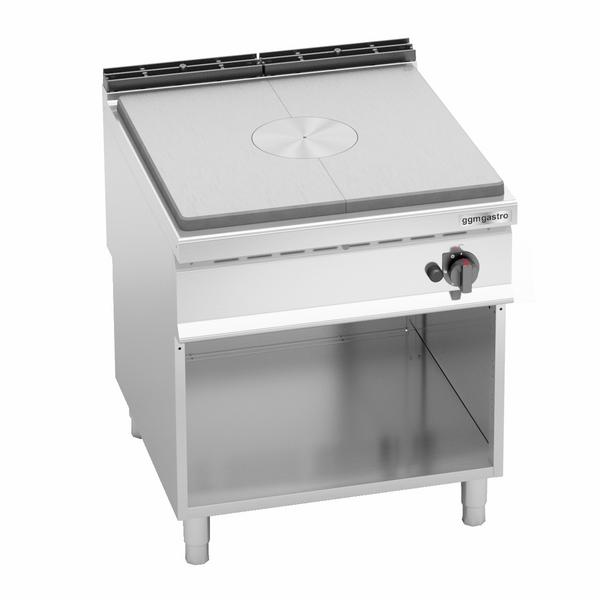 Cucina tuttapiastra a gas - 13 kW