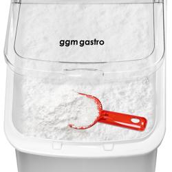 Carro Para Ingredientes - 102 L - Polipropileno - Con Tapa - Ruedas Silenciosas