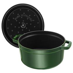 STAUB | LA COCOTTE - Kookpot - Ø 280mm - Gietijzer - Basilicumgroen