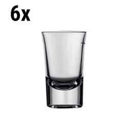 (6 stuks) Mammoet shotglas - BUDGETLINE - 35 ml - CE-gemarkeerd op 35 ml