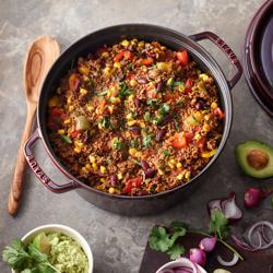 STAUB | LA COCOTTE – Cocotte – Ø 280 mm – żeliwo – kolor grenadynowy