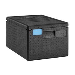 CAMBRO | Cam GoBox® Toploader – GN 1/1 – Black lid – 600×400×316 mm – 4h temperature hold