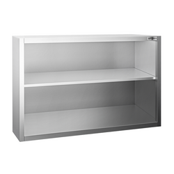 کابینت دیواری پریمیوم استیل - 1000*400 میلیمتر - بدون درب کشویی - 800 میلیمتر ارتفاع