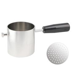 Prensa para gelado tipo esparguete Profissional - com molde para esparguete - Inox