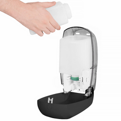 AIR-WOLF | Zeepdispenser met sensor - 1200ml - ABS kunststof - Antraciet