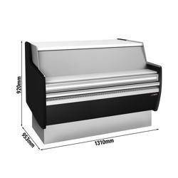 Checkout Counter KEI-M - 1310mm - Black front panel