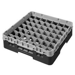 	CAMBRO | CAMRACK® - Bardak yıkama sepeti 1/1 - 49 bölmeli - 1 uzatıcılı - 500x500mm - Siyah